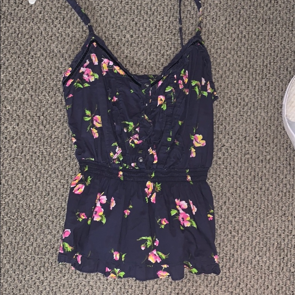 Floral tank top